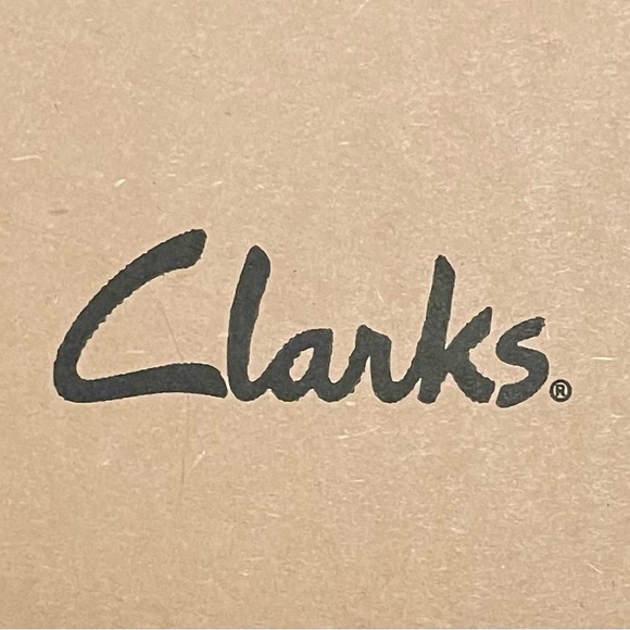 NEW Clarks Kaylin Cara II block comfort heels, Dark Brown faux Crocodile, sz 10 - Picture 5 of 6